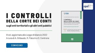 I controlli della Corte dei conti sugli enti territoriali e gli altri enti pubblici [upl. by Ahsap233]