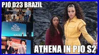 Percy Jackson Season 2 Update  Full D23 Brazil Panel Recap  Athena Cast  The Kane Chronicles [upl. by Jessy]