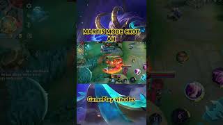 RAJA Martis mode croot ah mobilelegends martisbuild mlbb [upl. by Sedaiuqlem]