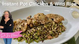 Instant Pot Chicken and Wild Rice  Tender amp Juicy [upl. by Cozmo]