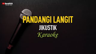 Jikustik  Pandangi Langit Karaoke [upl. by Armitage952]