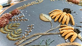 quotStumped Susanquot Stumpwork Embroidery Pattern  Tutorial [upl. by Annitsirhc]