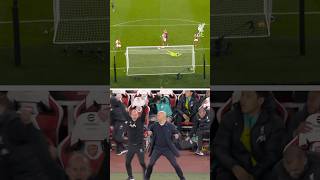 Slot’s Reaction to Salah’s Goal vs Arsenal [upl. by Nameloc]