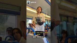 Rap no comboio em Lisboa Portugal shorts goisbrasil freestyle rap [upl. by Mcneil]