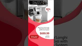 Best Price DeLonghi Magnifica Evo with LatteCrema System [upl. by Smallman847]