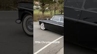 1956 Chrysler 300B drive by with dual Smithy’s 22” glass packs [upl. by Llertac]