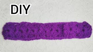 How to crochet baby headband tutorial for begginers very easy headband knitting  crochetpattern [upl. by Novia]