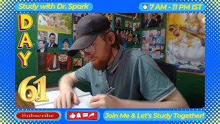 🔴 LIVE Day 60 Part 2  5 Hour Study with Dr Spark  5 x 1Hour Sessions [upl. by Shamus]