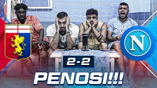 🤬 PENOSI GENOA 22 NAPOLI  LIVE REACTION NAPOLETANI HD [upl. by Roshan162]