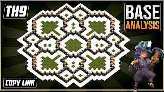 NEW INSANE TH9 HYBRIDTROPHYdefense Base 2014 COC TownHall 9 Hybrid Base Design – Clash of Clans [upl. by Rouvin144]