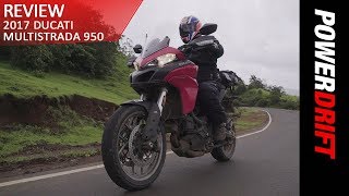 Ducati Multistrada 950  Review  PowerDrift [upl. by Ellenehs492]