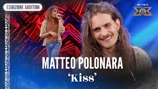 Matteo Polonara  ‘Kiss’  Esibizione Audition  X Factor 2024 [upl. by Bluefield930]