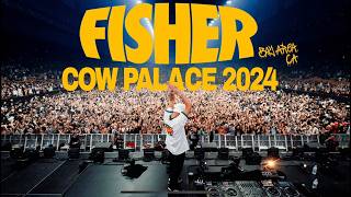 FISHER  COW PALACE SAN FRANCISCO FULL LIVE SET NEW PRODUCTION DEBUT [upl. by Zalea]