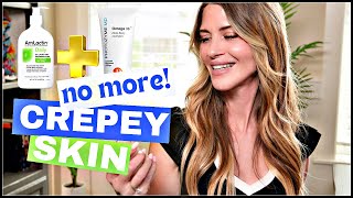 IMPROVE crepey skin with this EASY routine [upl. by Blondell788]