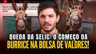 Taxa SELIC em queda Começou a burrice na bolsa [upl. by Anavlis346]