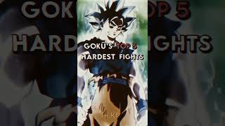 Goku hardest fights [upl. by Noryk]