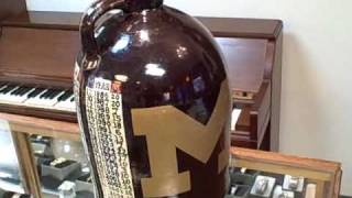 The Victors University of Michigan on a player piano with the Little Brown Jug [upl. by Woodall]