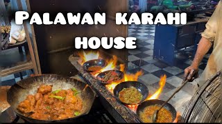 Huge Karahi Making Process  koyla karahi making process  pakistani Street food [upl. by Schlessel24]