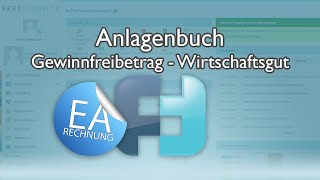 VERALTET FreeFinance  Anlagenbuch Gewinnfreibetrag Wirtschaftsgut EAR [upl. by Poppas89]