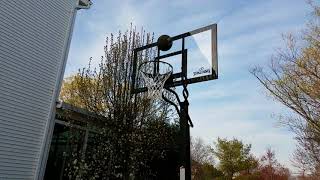 Spalding 60 inch acrylic basketball hoop [upl. by Oel]