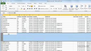 Cómo insertar columnas y filas en Excel [upl. by Sergu]