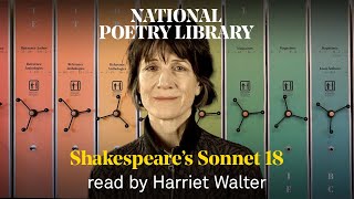 Shakespeares Sonnet 18 quotShall I compare thee to a summers dayquot  Read by Harriet Walter [upl. by Hulen390]