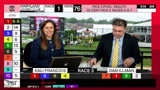 PIMLICO 05 18 2024 TODAY AT THE RACES [upl. by Naillimixam622]