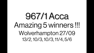 9671 Acca at Wolverhampton on 2709 [upl. by Niawat]