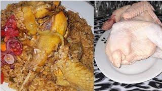 jinsi ya kupika pilau kuku kwa urahisi na tamuchicken pilau [upl. by Ettenwahs197]