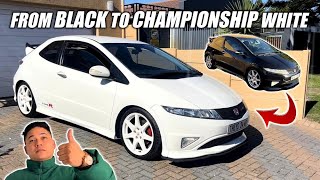 K20 CIVIC TYPE R TRANSFORMATION IN 15 MINUTES [upl. by Cherin]