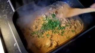 ChampignonSahneSauceJägersauce Selber Machen Rezept [upl. by Ela]