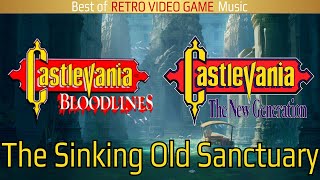 Castlevania BloodlinesThe New Generation バンパイアキラー  The Sinking Old Sanctuary [upl. by Uol]