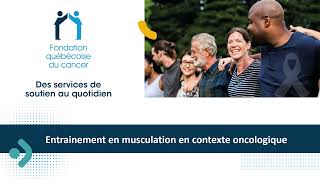 Entrainement en musculation en contexte oncologique [upl. by Duong]