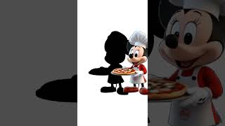 Mickey Mouse As A Chef Wearing A Hat And Apron Preparing 1 [upl. by Ahsinaw]