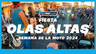 FIESTA MOTOCLUB OLAS ALTAS SEMANA DE LA MOTO MAZATLAN 2024 EN DOMINAR 400 [upl. by Corrina]