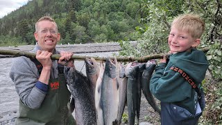 4 Days Camping Fishing amp Eating What We Catch in Alaska [upl. by Zink708]