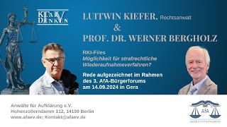 Luitwin Kiefer und Prof Dr Werner Bergholz [upl. by Tome]