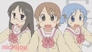 Nichijou My Ordinary Life Opening  Hyadain no Kakakata☆Kataomoi  C [upl. by Mogerly]