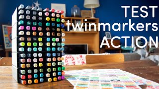 Je teste les TWINMARKERS DecoTime de chez Action [upl. by Yenoh]