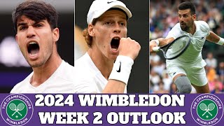 2024 Wimbledon  Week 2 Outlook [upl. by Harmon]