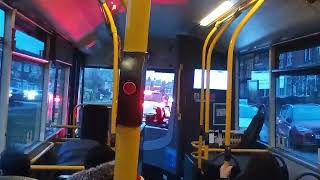 Electric bus no101 while on an no61 MCV evolution [upl. by Hannahc]