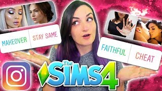 My Instagram Followers Control My Sims DRAMA  Sims 4 Challenge [upl. by Morganne733]