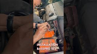 Install Car woofer BassPro SL2 jbl speaker nanosound bluetoothspeaker [upl. by Whall418]