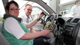 Führerschein für Menschen mit Handicap  AutoUmbau [upl. by Sinclair]