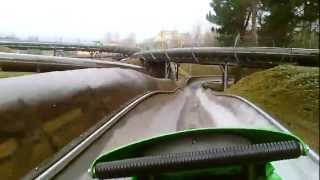 Woudracer  Toverland Onride BobKart Ride [upl. by Ainimreh]