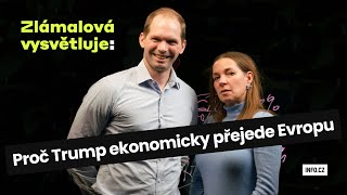 Zlámalová vysvětluje Proč Trump ekonomicky přejede Evropu [upl. by Nadia]