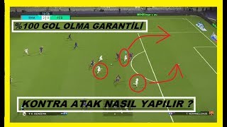 PES 2018 KONTRA ATAK HİLESİ [upl. by Chrysa]