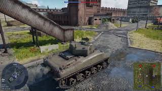 Sherman Tank Vs Soviet KV2  War Thunder [upl. by Tuddor]