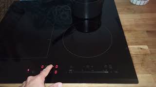 How to use Induction Hob  Comment utiliser plaque induction  SAMSUNG LA TABLE DE CUISSON [upl. by Arremat]