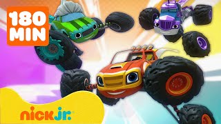 Blaze and the Monster Machines  Maratona de Corrida de 3 Horas com Blaze  Nick Jr em Português [upl. by Chem627]